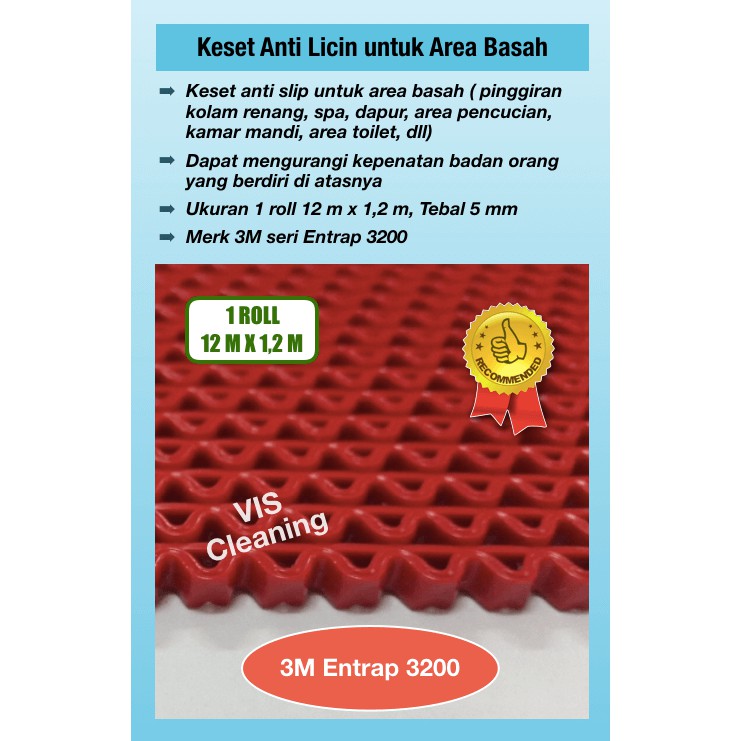 3M Entrap 3200 Anti Slip ( 1 roll 12 m x 120 cm )