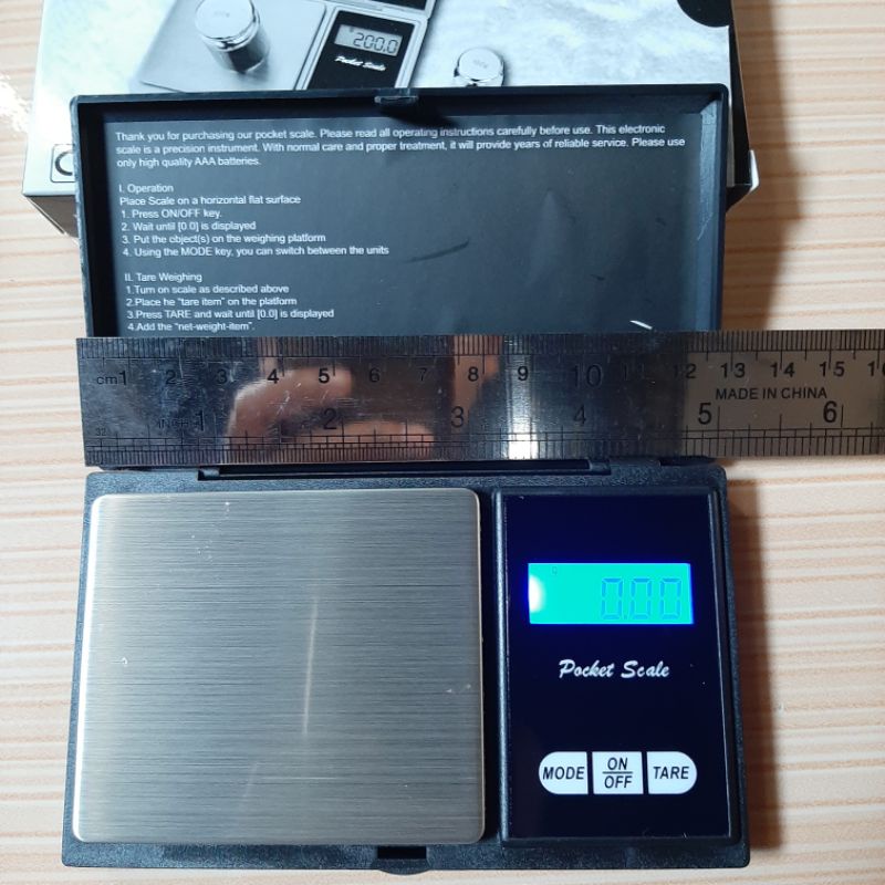 Timbangan Emas Digital 500gr Akurasi 0,01