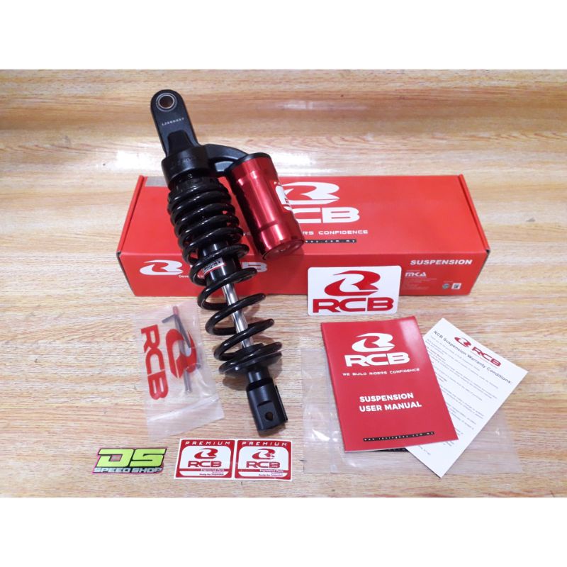 SHOCK BREAKER RCB MB 2 SERIES ORIGINAL MERAH