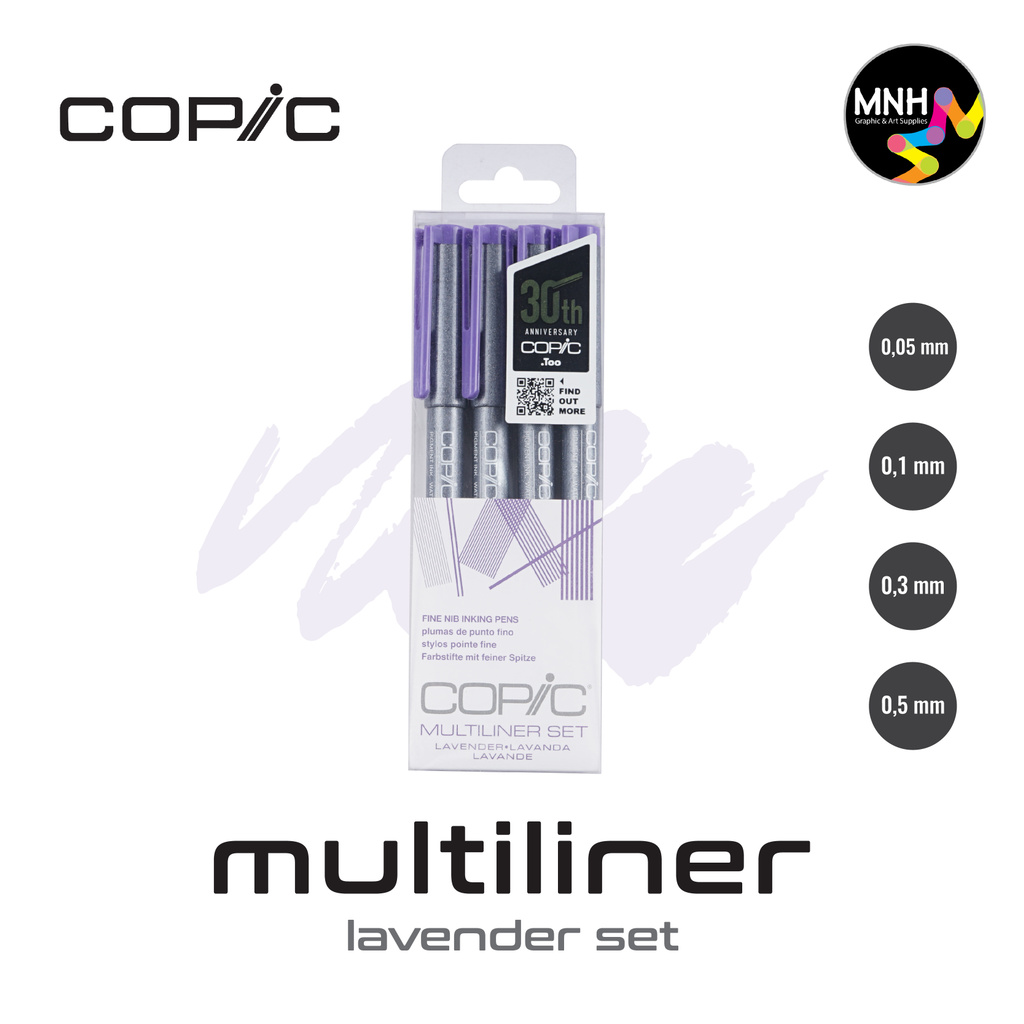 

Spidol Copic Multiliner Lavender Set - Drawing Pen