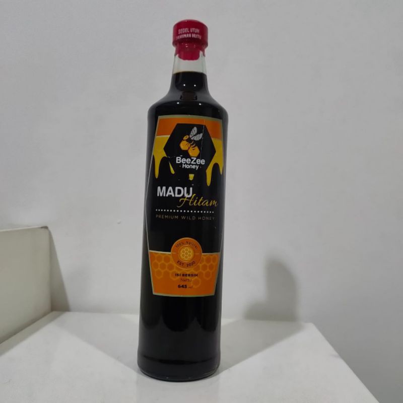 

TERENAK !! Madu Hitam 645ml Premium by Beezee Honey SKOMILL