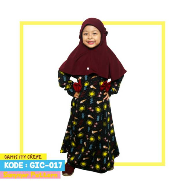 Gamis Anak ITY Crepe