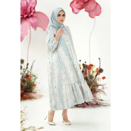BUTTONSCARVES x RIAMIRANDA FLORIAN SHIRT DRESS /  SKY BLUE