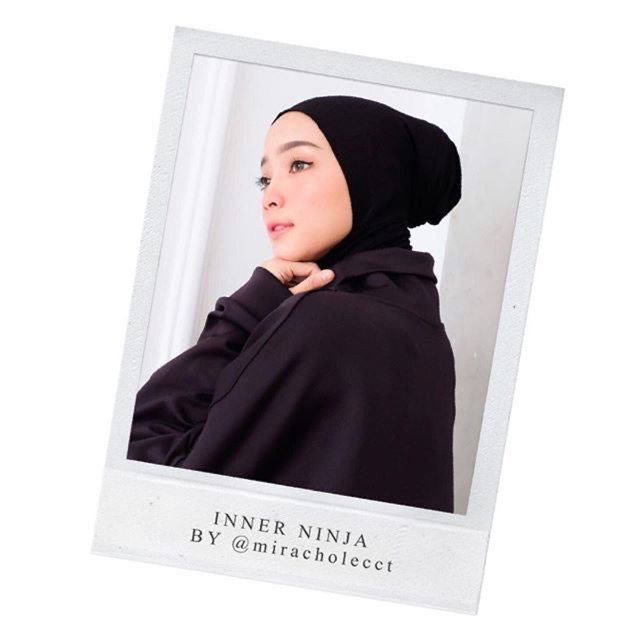 INNER NINJA RESLETING by Miracholecct (ciput ninja resleting/rayon spandex premium/ademhalus)