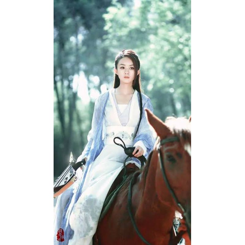 [LINXI] Photocard Xinger Zhao Liying blue