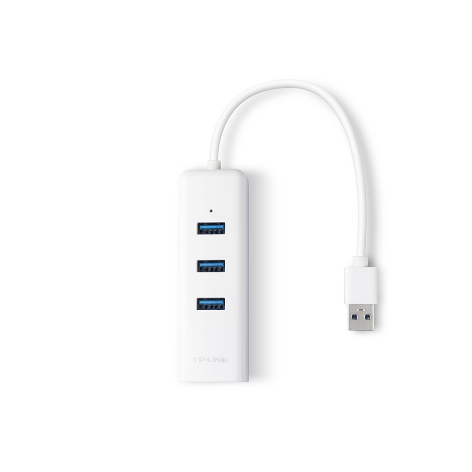 Tp-Link UE330 USB 3.0 3-Port Hub &amp; Gigabit Ethernet Adapter 2 in 1 USB Adapter