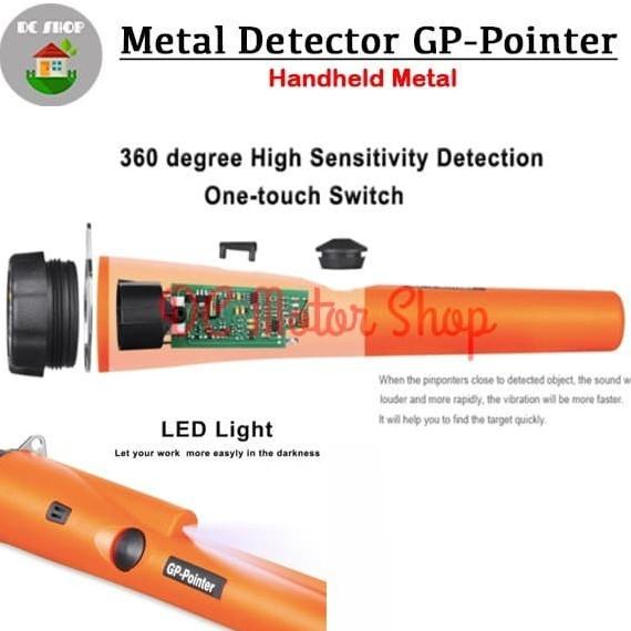 Gp Pointer Metal Detektor Alat Deteksi Logam Metal Emas Perak Sale