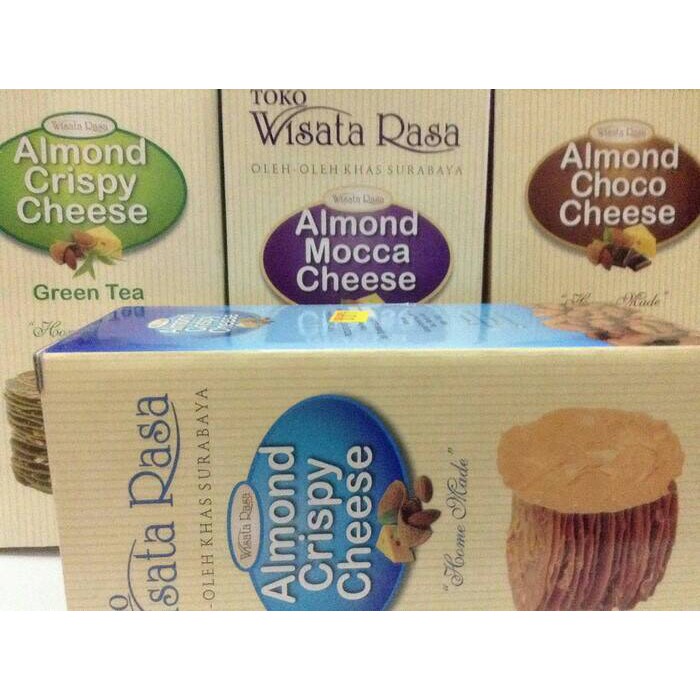 Super Promo Sby Almond Crispy Cheese Original Wisata Rasa