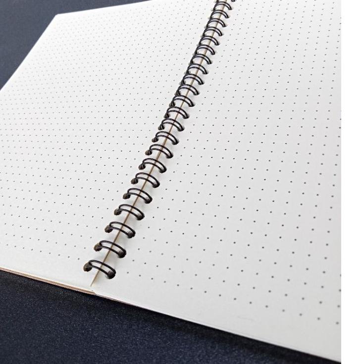 

[PRODUK YZGM9] NOTEBOOK/JURNAL BOOKPAPER GRID/KOTAK2#DOTTED/TITIK2 #BLANK/POLOS CHM