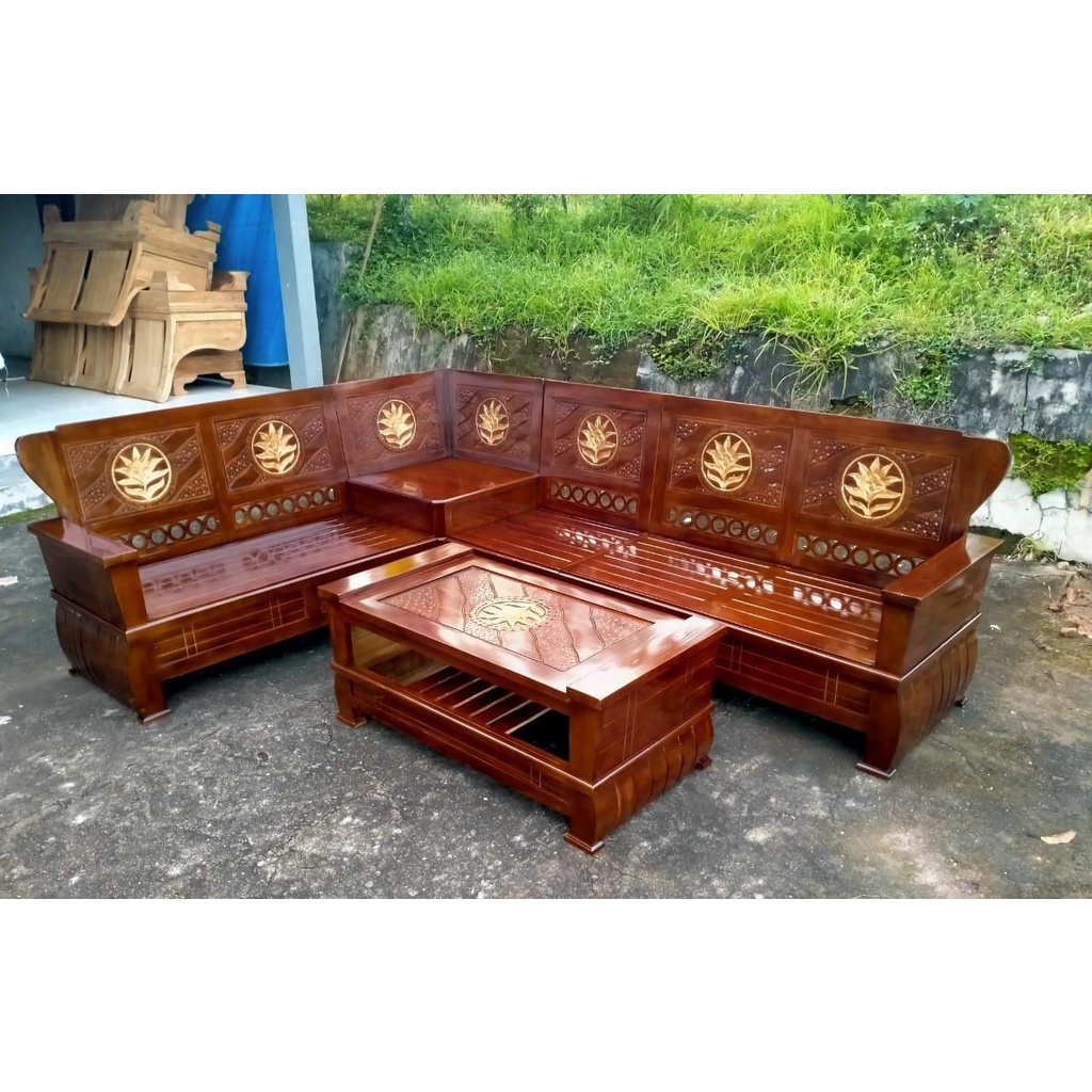 Kursi Tamu Sudut Pojok Minimalis Petrik