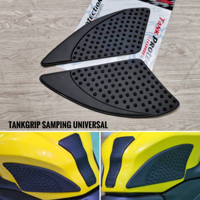 TANKGRIP TANKPAD SAMPING TENGAH TANGKI CBR R15 VIXION MT15 NINJA 250 R25 Z250 MT25  CB150