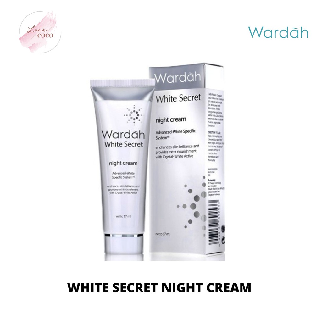 WARDAH WHITE SECRET NIGHT CREAM