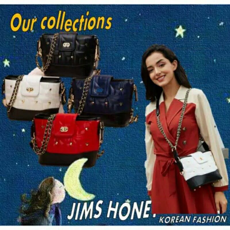 Jims Honey Amour Bag, tas cewek cantik, tas cewek kerja murah, tas fashion, tas selempang cewek