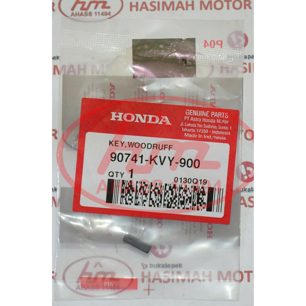 KEYWOODRUFF HONDA BEAT FI, SPACY, SCOOPY FI, VARIO 110 ESP, BEAT KARBU - KODE PART: 90741KVY900