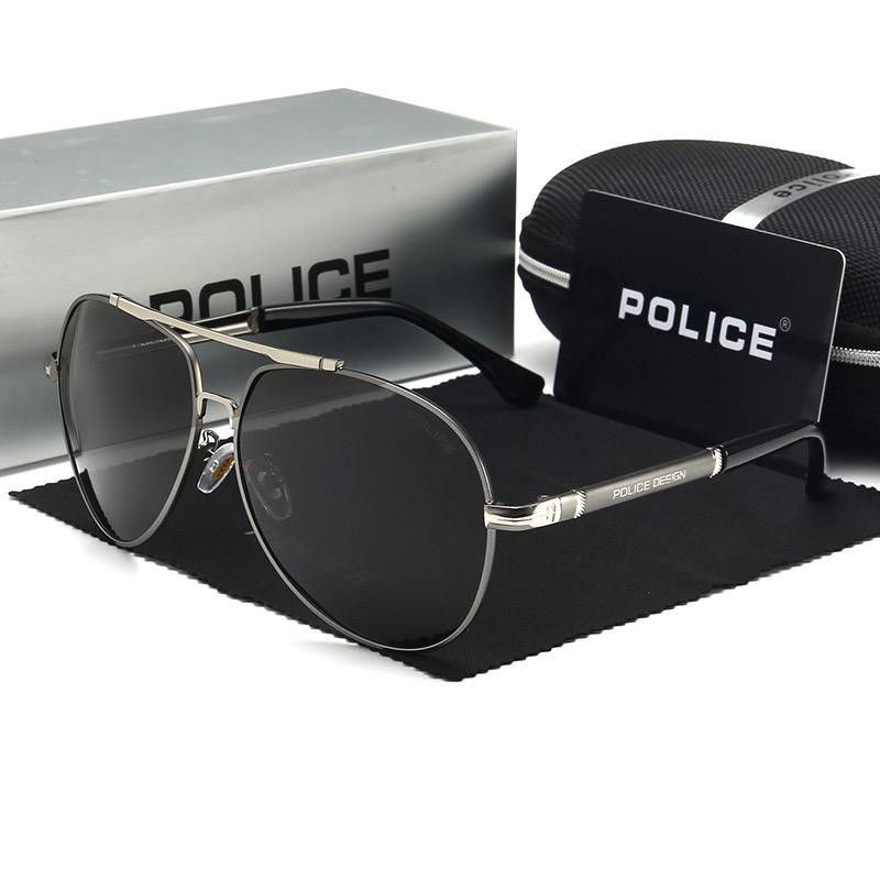 Kacamata Pria Polarized Anti UV400 Police Sunglasses