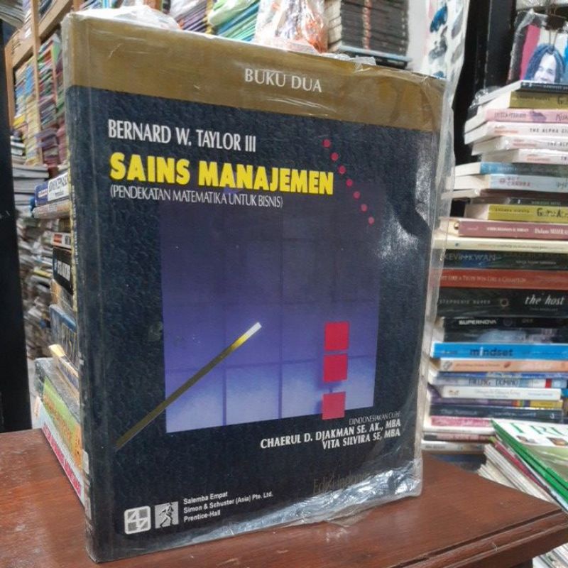 buku Sains Manajemen Bernard W Taylor Original
