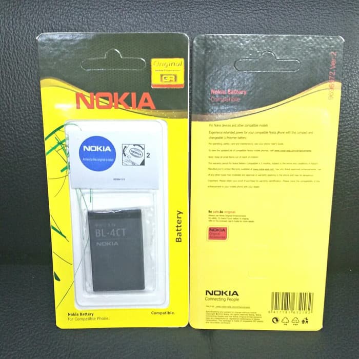 Baterai Original Nokia BL-4CT BL4CT BL 4CT 5310 , 6600 Fold 6700 Slide