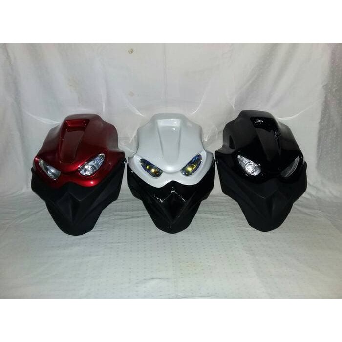 Batok headlamp streetfighter monster street fighter aksesoris motor