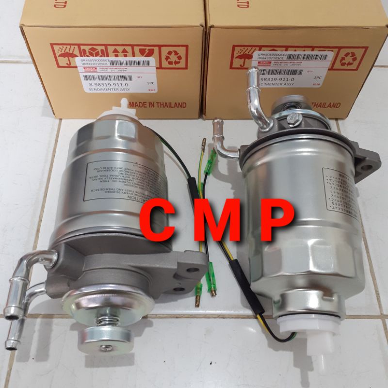 CENDIMETER ASSY SEPARATOR ASSY FUEL FILTER ASSY KOMPLIT ISUZU NMR71 NMR 71 TRAGA NLR5 NQR71 NKR71 EU