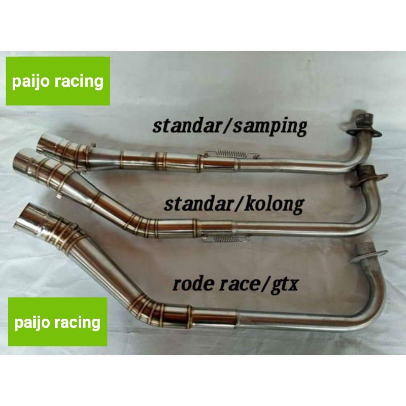 Leher knalpot supraX 125, Karisma, Blade, Revo, Supra lama, Vega, Jupiter Win, Kaze dll inlet 50mm