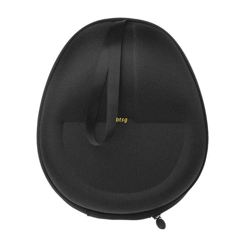 btsg Portable Shockproof Earphone Bag Headphone Headset Carrying Case Storage Bag