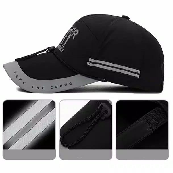 Baseball cap : RUNNER - Topi Baseball Topi Golf Topi Pancing Topi Pria Impor Quality FAS - 191