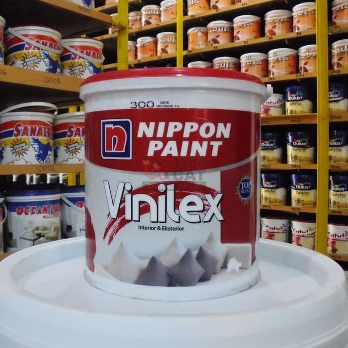 CAT TEMBOK VINILEX WARNA PUTIH 5KG