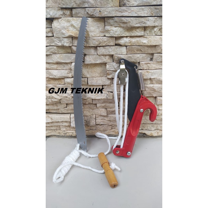 Gunting Galah-Gunting Tarik-Gergaji Dahan Pohon-Tree Pruner merk AP