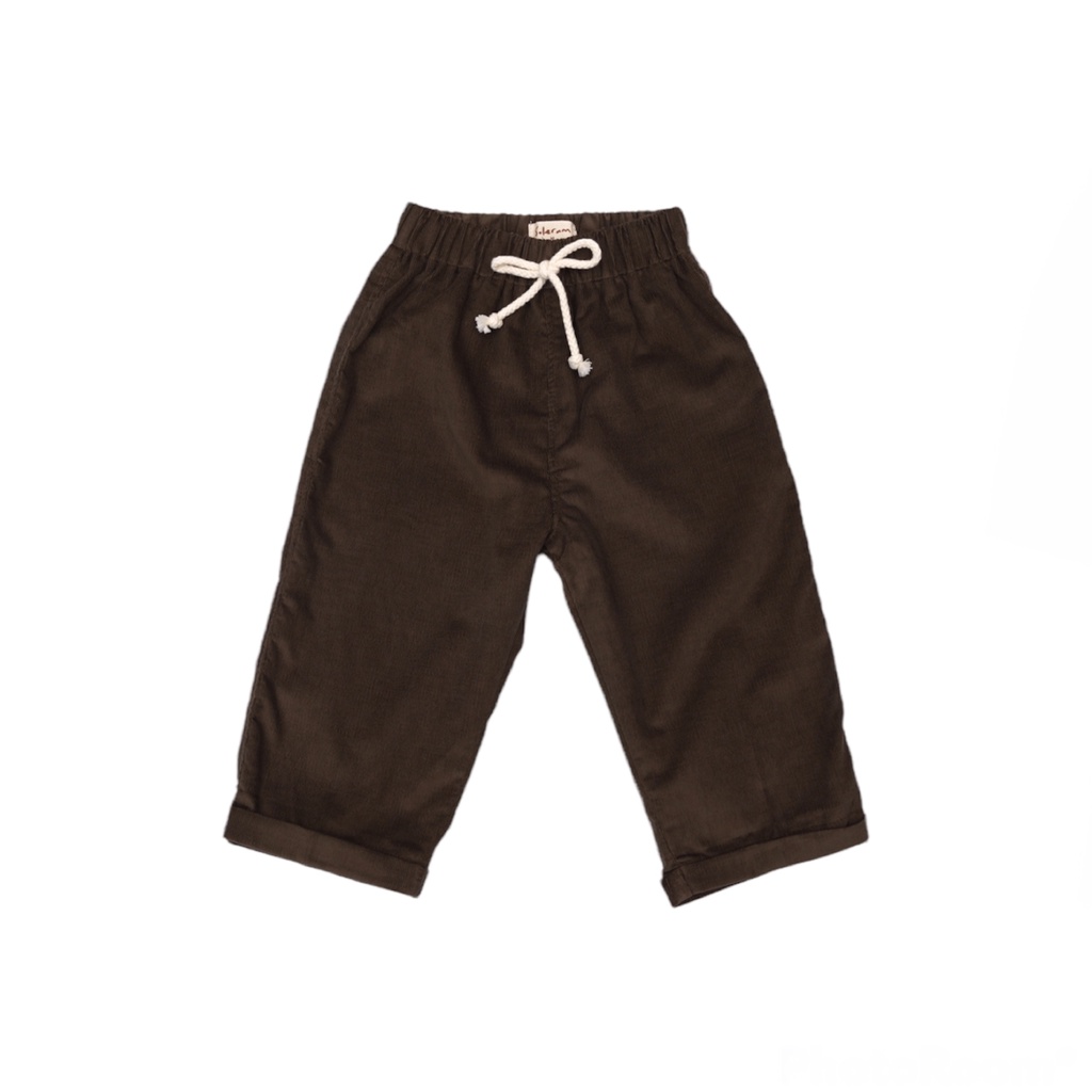 Soleram BENJI Baggy Pants - Celana Bawahan Anak Laki Laki Karet Pinggang Adem Dan Soft