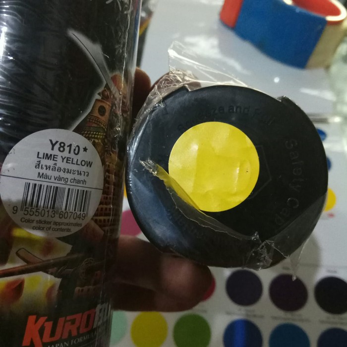 cat samurai Lime Yellow kuning yamaha R15 aerox Y810*