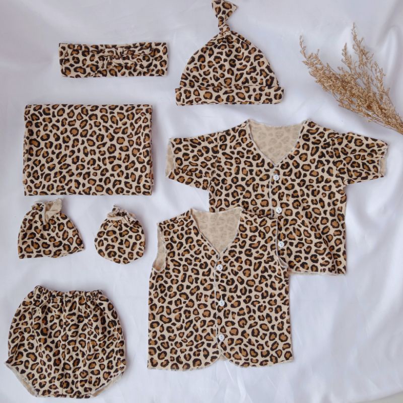 SWADDLE SET + BAJU / SWADDLE SET KNOT HAT / BEDONG SET BAJU BABY / NEWBORN SET