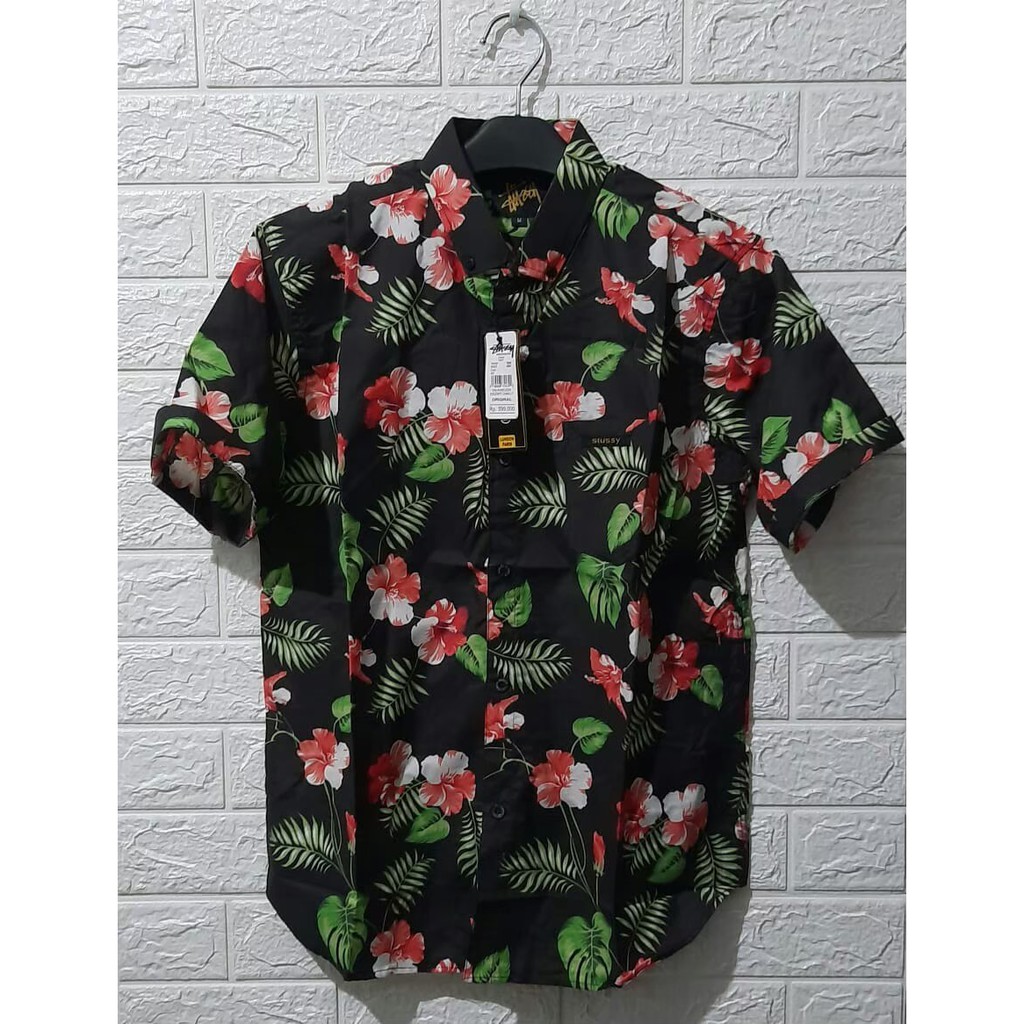 Kemeja Pantai Pria / Kemeja Pantai Lengan Pendek / Kemeja Full printing /Kemeja Pria Lengan Pendek