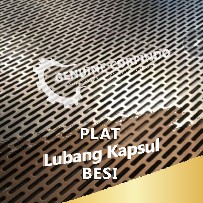 Plat Besi Lubang Kapsul
