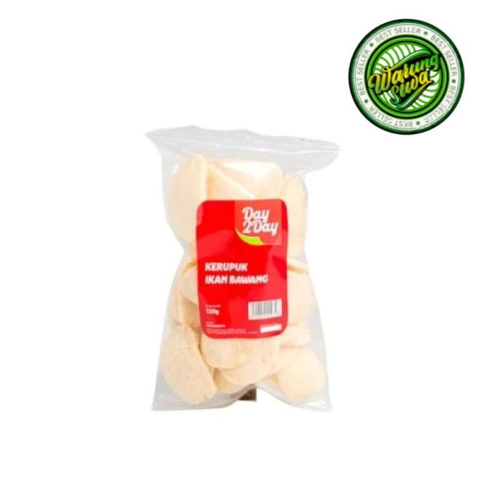 

Day 2 day krupuk ikan bawang 120gr