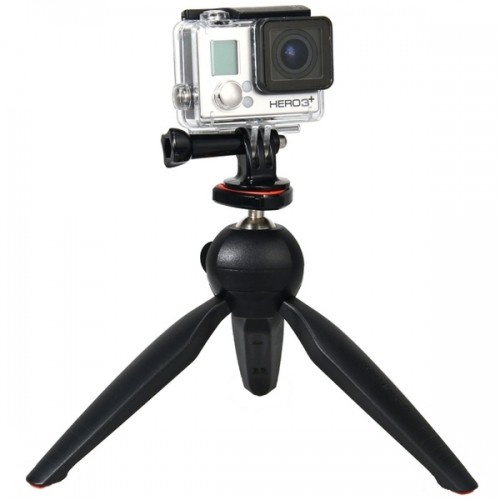 Mini Tripod Mount YT-228 + Phone Holder Clip Desktop Self-Tripod Digital For Camera And Hp