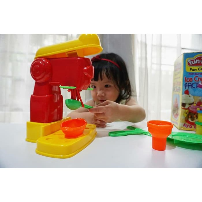 fundoh ice cream factory - Fun Doh - Lilin mainan - mainan edukasi anak 28041