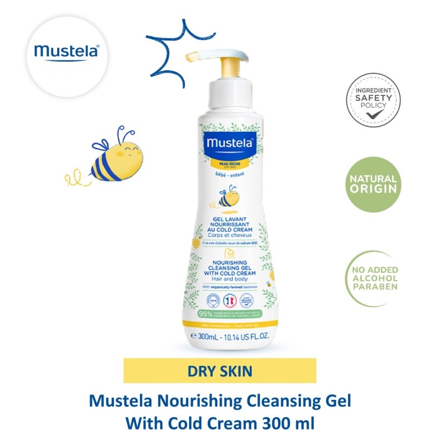 Mustela Nourishing Cleansing Gel with Cold Cream 300 ml