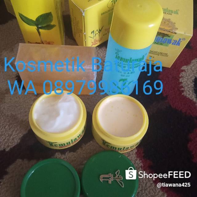 Cream temulawak original keasliannya