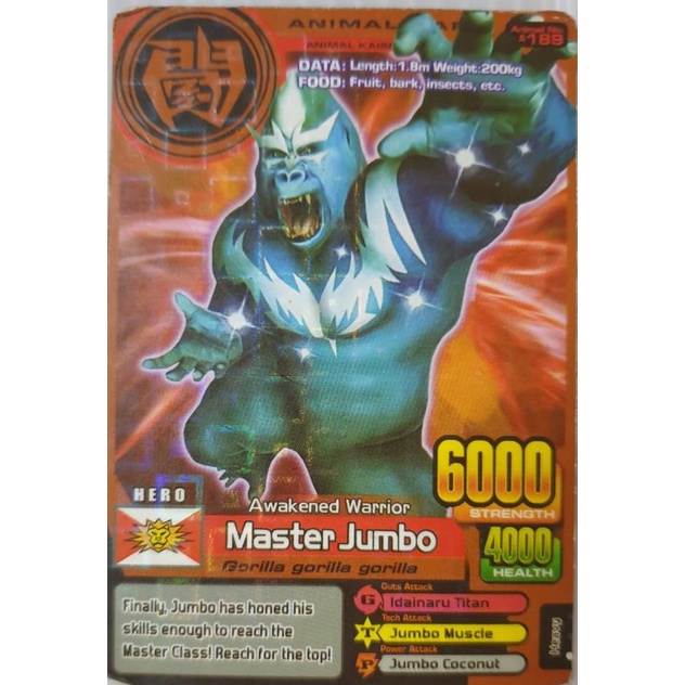 Animal kaiser Master Jumbo Evo 3 Bronze card