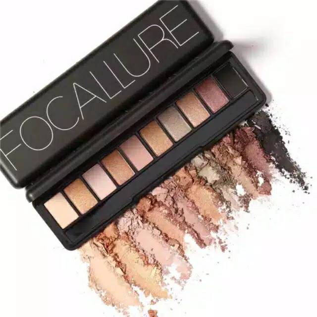 Focallure Pallete Eyeshadow Natural 10pcs FA 08