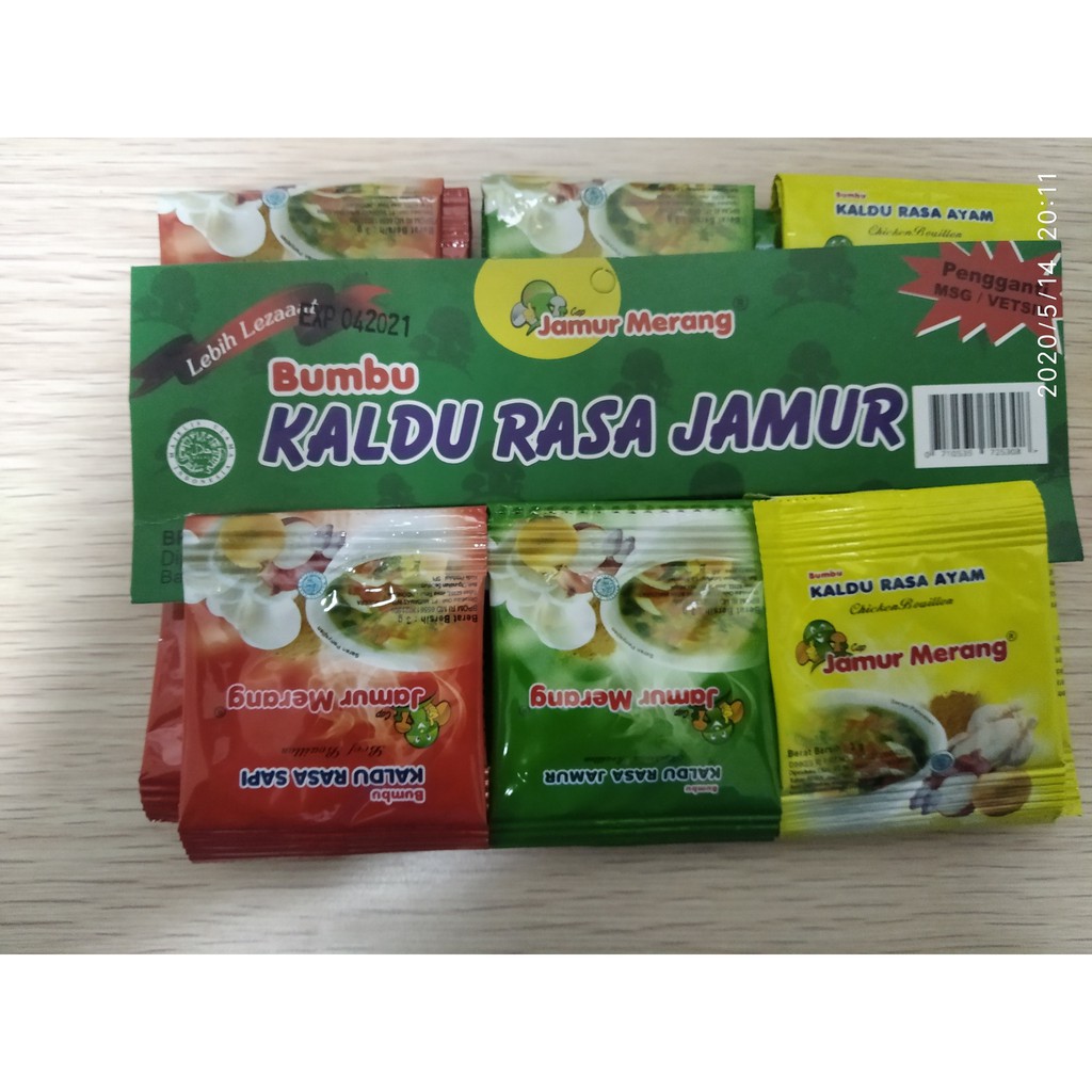 

bumbu kaldu jamur dengan 3 varian rasa