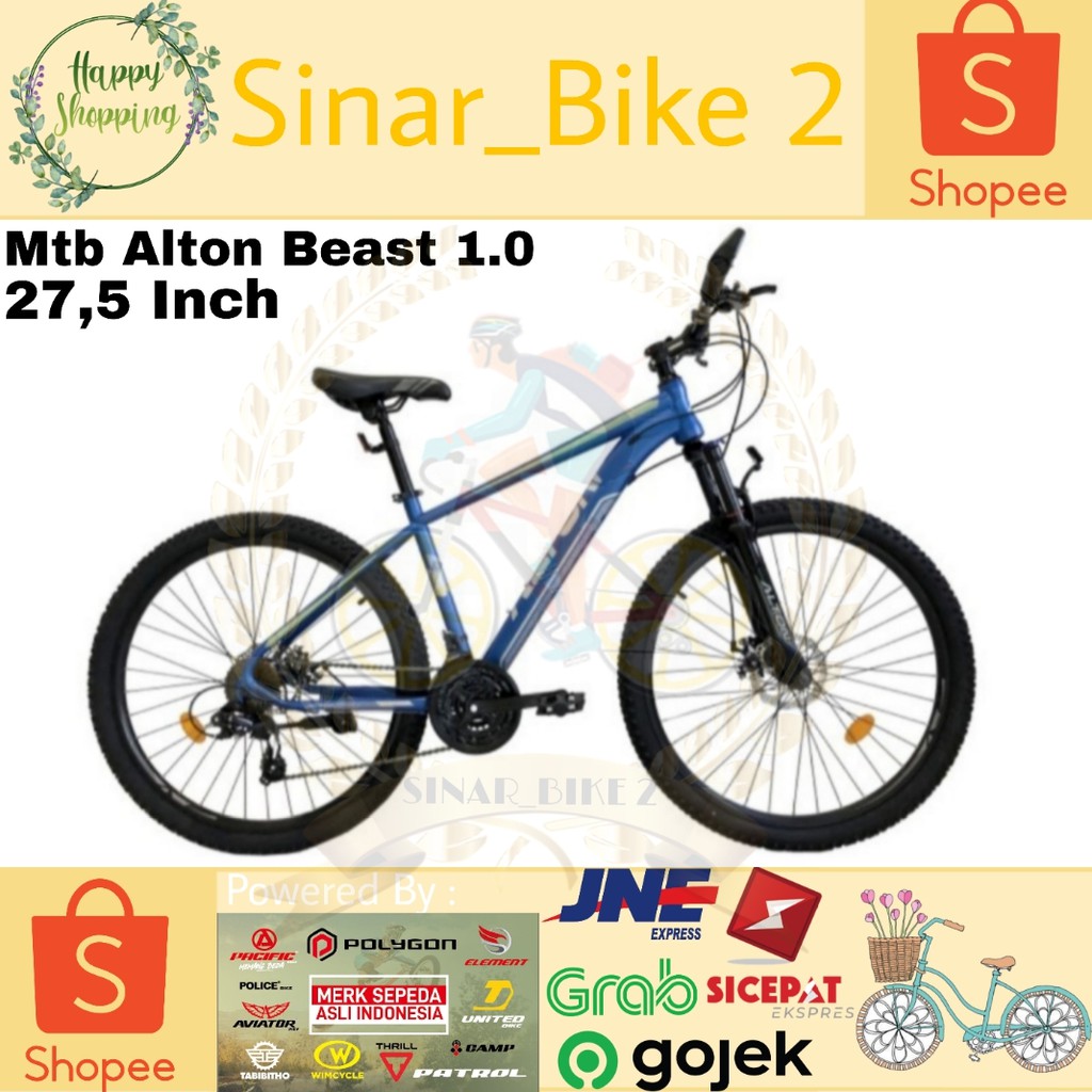 Sepeda Mtb Alton Beast 1.0 27,5Inch (Ekspedisi)