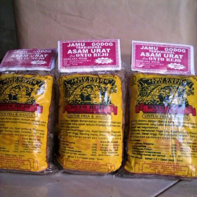 

jamu godok tradisional