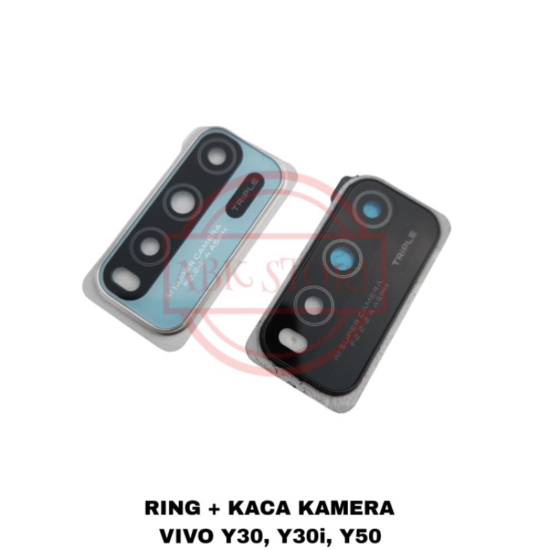 RING + LENSA CAMERA / KACA KAMERA BELAKANG VIVO Y30 Y30i Y50