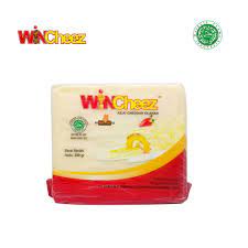 

Keju Cheese Cheddar Olahan Wincheez Regular 250G Halal