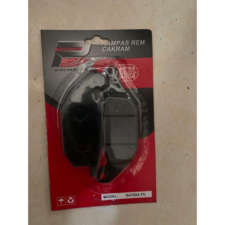 DISPED KAMPAS REM DISCPAD SATRIA FU BELAKANG SUPRA X 125 BLK RR