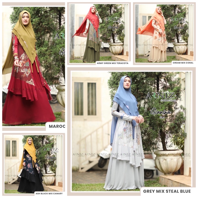 Gianina Set Gamis by Arniz