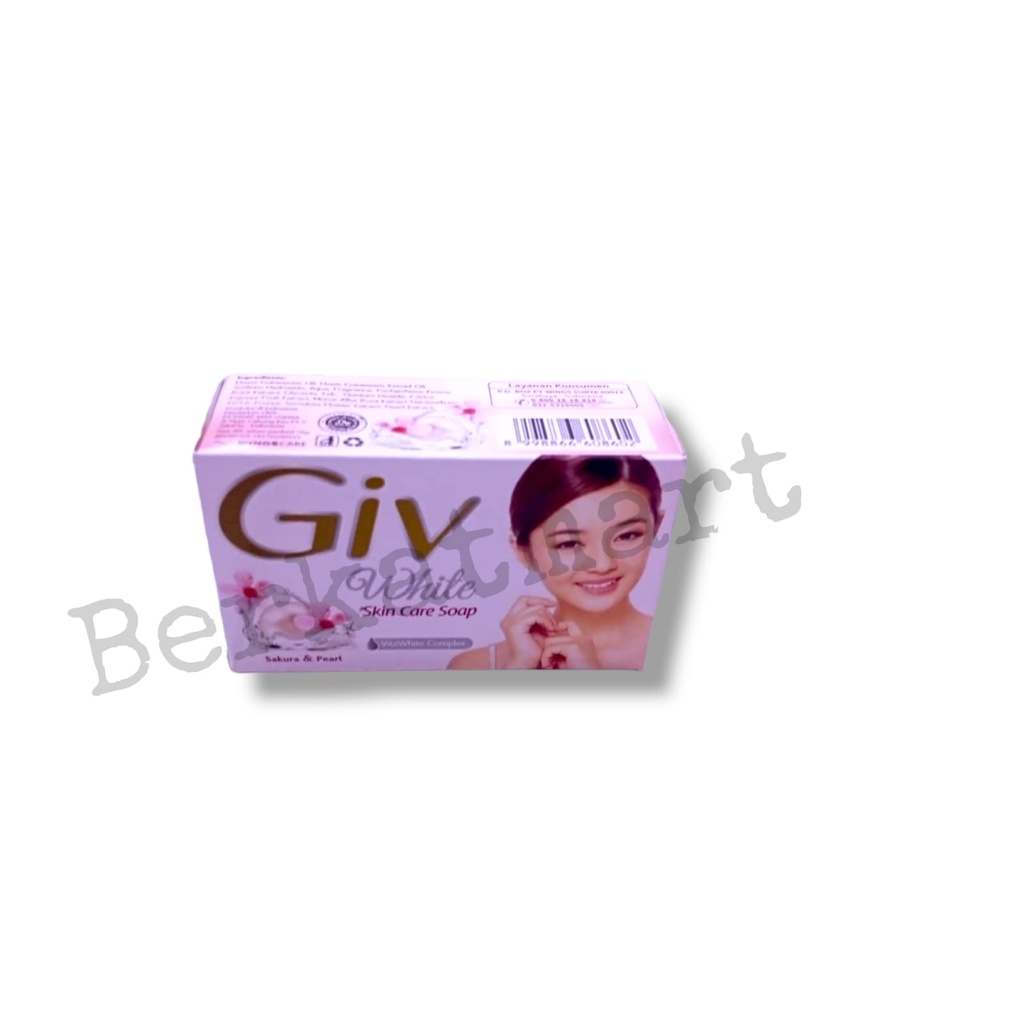 Sabun Batang GIV Bar Soap Whitening Mandi Body Bath - 76GR