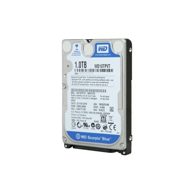 Dijual HDD Internal 2 5  WD Blue 1TB Limited