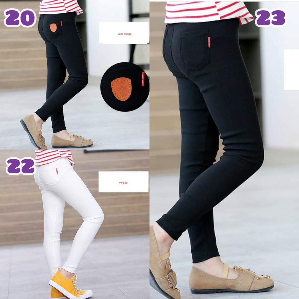 JEGGING PANTS  CELANA  JEGGING ANAK  PEREMPUAN  IMPOR FASHION 